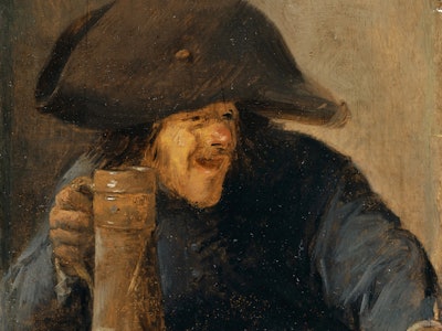 Peasant with Bicorne and Tankard , circa 1630. Found in the collection of Art Museum Basel. Artist B...