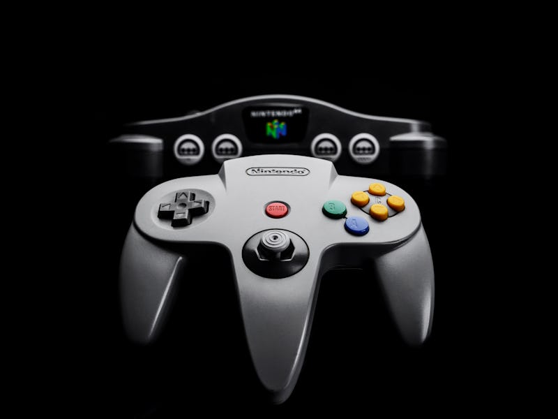 A Nintendo 64 video game console and controller (NUS-005), taken on June 22, 2016. (Photo by James S...