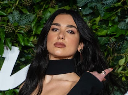 LONDON, ENGLAND - NOVEMBER 29: Dua Lipa attends The Fashion Awards 2021 at the Royal Albert Hall on ...