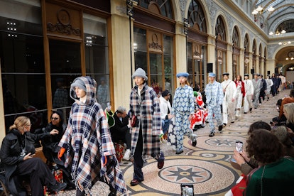Nigo's first show for Kenzo mixes tailoring and workwear for a