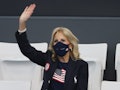TOKYO, JAPAN - JULY 24: First Lady of the United States Jill Biden in attendance on day one of the T...