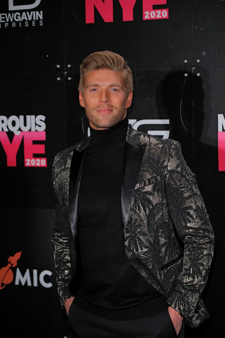 NEW YORK, NEW YORK - DECEMBER 31: Bravo's Summer House actor C Kyle Cook attends Marquis NYE 2020 ...