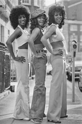 70s outfit: The Three Degrees