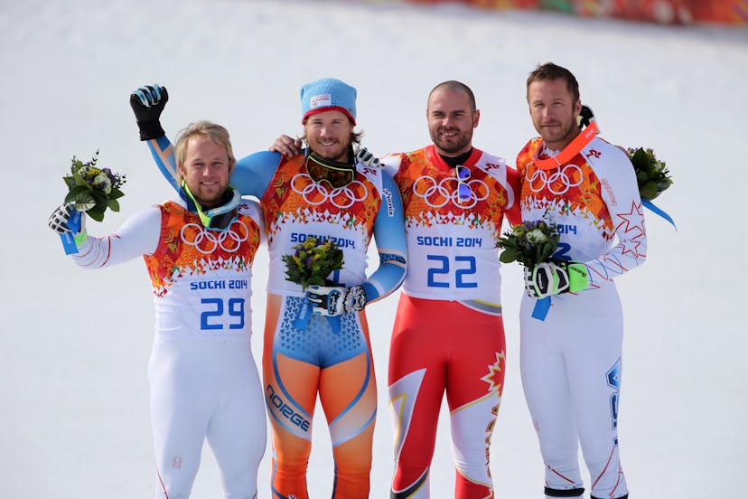 Bronze Bode Miller USA became the oldest medalist at Sochi.