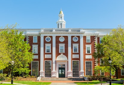 The Baker Library/Bloomberg Center is a building complex at Harvard Business School on the campus of...