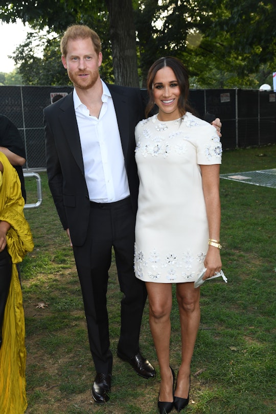 NEW YORK, NEW YORK - SEPTEMBER 25: Prince Harry, Duke of Sussex and Meghan, Duchess of Sussex attend...