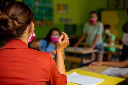 Gov. Glenn Youngkin launched a tip line for parents to report things like mask mandates or lessons o...