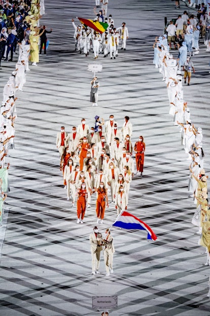 The order of countries at the 2022 Olympic Opening Ceremony is a nod to the Summer Games.
