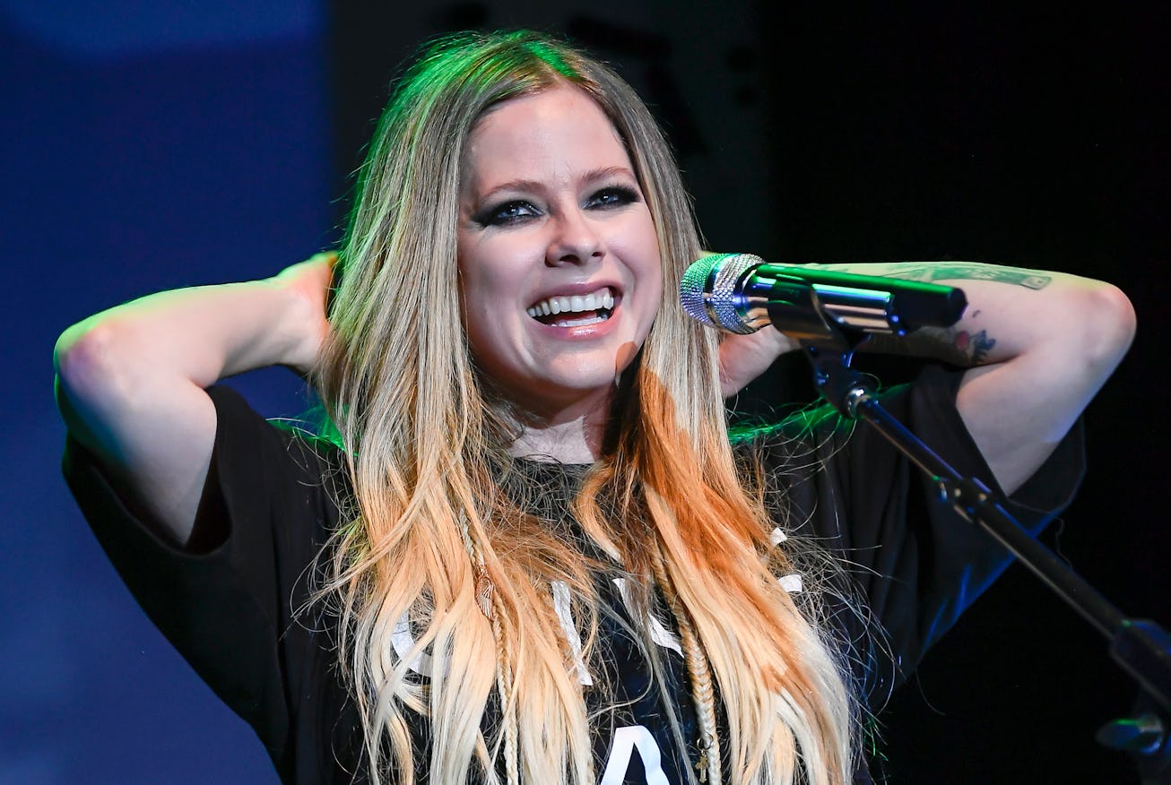 NAPA, CA - NOVEMBER 01:  Singer Avril Lavigne performs on Day 2 of Live In The Vineyard at the Uptow...
