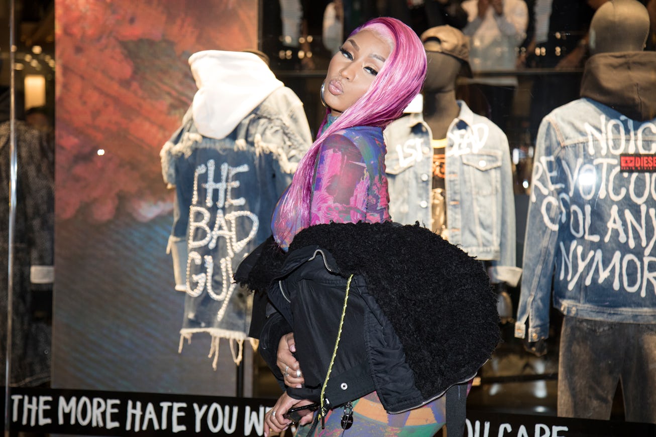 Nicki Minaj at the Diesel Store. In the picture: Nicki Minaj. Nicki Minaj presented at the Store Die...