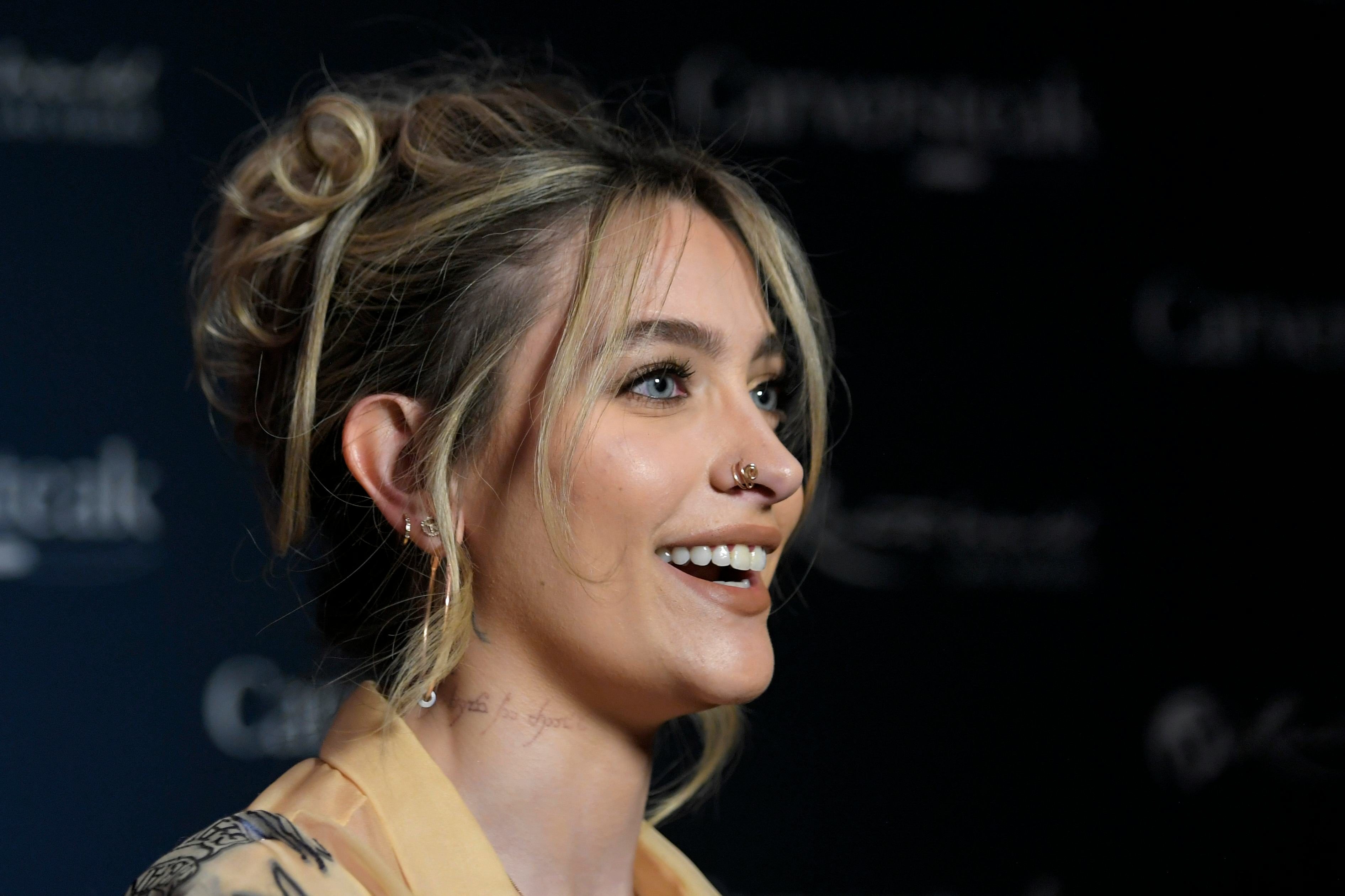 LAS VEGAS, NEVADA - DECEMBER 29:  Paris Jackson attends the grand opening of Carversteak at Resorts &hellip;