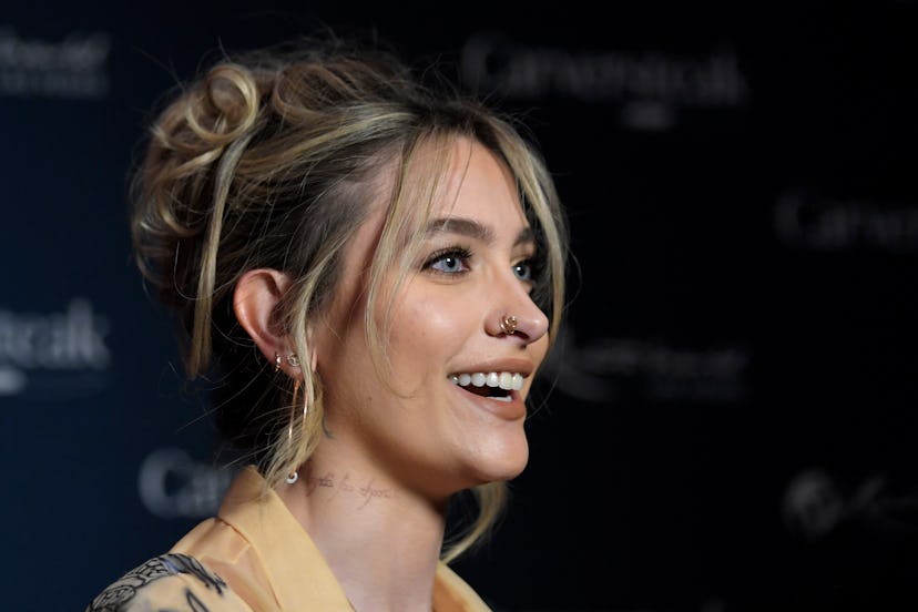 LAS VEGAS, NEVADA - DECEMBER 29: Paris Jackson attends the grand opening of Carversteak at Resorts …