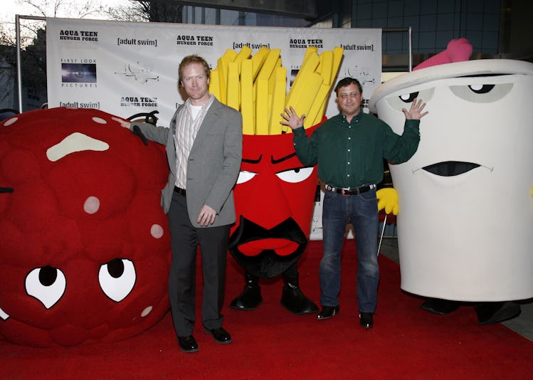 Dave Willis and Matt Maiellaro, creators of "Aqua Teen Hunger Force"    13263-0080.jpg (Photo by M. ...