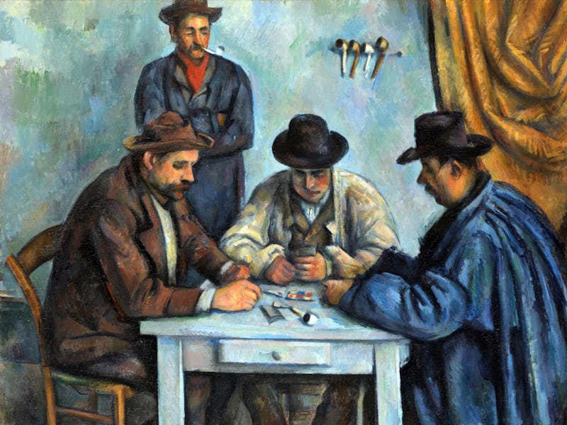 The Card Players is a series of oil paintings by the French Post-Impressionist artist Paul CŽzanne. ...