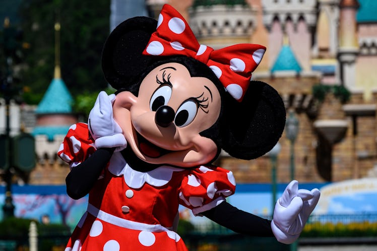 Minnie Mouse's new pantsuit outfit is in honor of Disneyland Paris' 30th Anniversary.