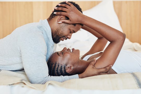 couple in bed together