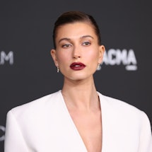 Hailey Bieber's Victoria's Secret ad gives a wintertime spin on lingerie, alongside Adut Akech and P...