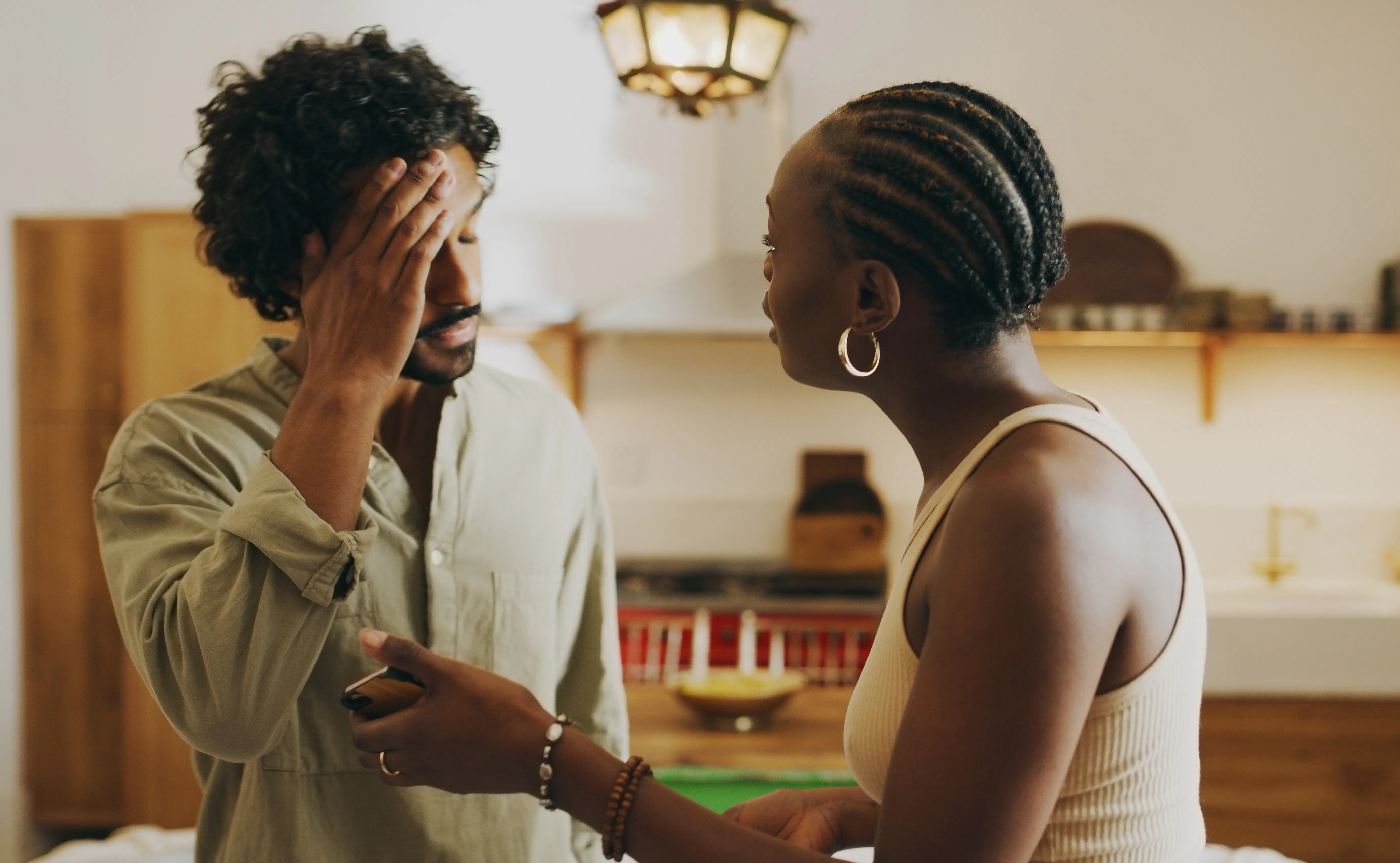 couple in an argument 