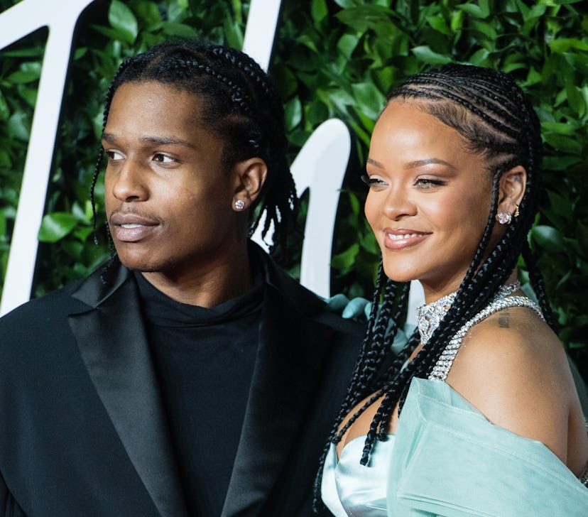 Rihanna and ASAP Rocky look so in love.