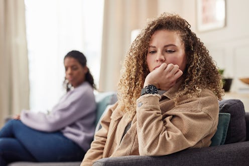 friends being distant from each other