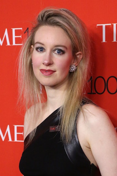 NEW YORK, NY - APRIL 21:  Theranos founder and inventor Elizabeth Holmes attends the 2015 Time 100 G...
