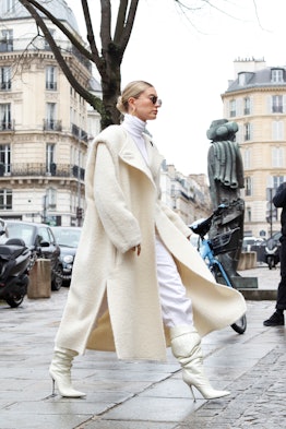 See the winter 2022 coat trends you'll wear on repeat, from creamy white to cropped patchwork.