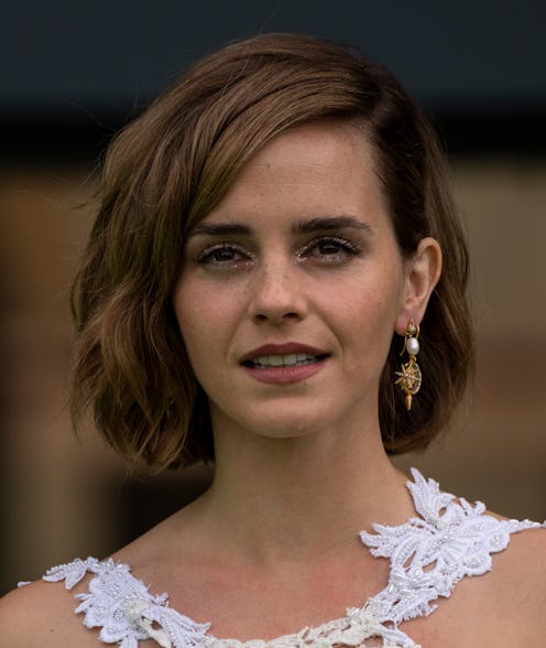 LONDON, ENGLAND - OCTOBER 17: Emma Watson attends the Earthshot Prize 2021 at Alexandra Palace on Oc...