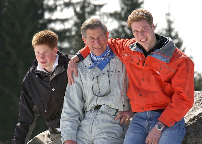 Prince Charles says he's "proud" of his sons.