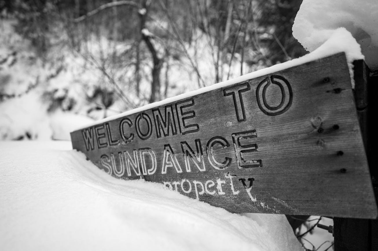 PARK CITY, UTAH - JANUARY 22: (Editors Note: Image has been converted to Black & White) General Atm...