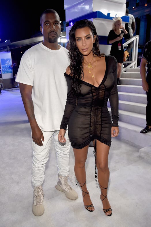 Kanye West and Kim Kardashian. Kanye West is now reportedly dating actor Julia Fox.