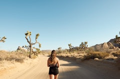 A woman hikes in joshua tree. Here's your daily horoscope for January 6, 2022.