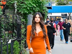 NEW YORK, NY - SEPTEMBER 08:  Selena Gomez is seen in soho  on September 8, 2021 in New York City.  ...