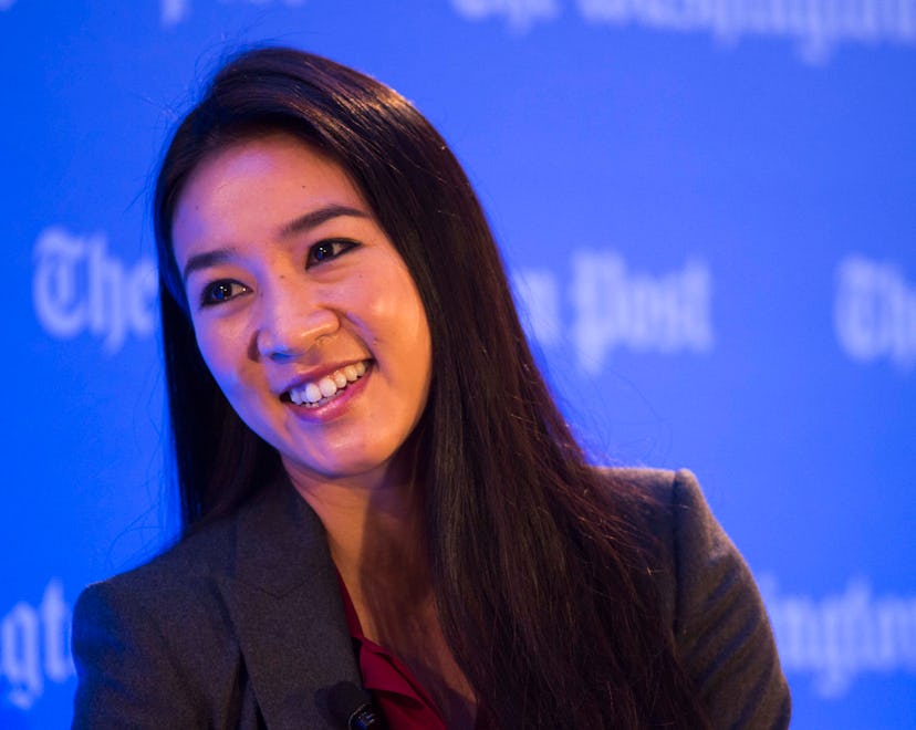 Michelle Kwan is now a mom.