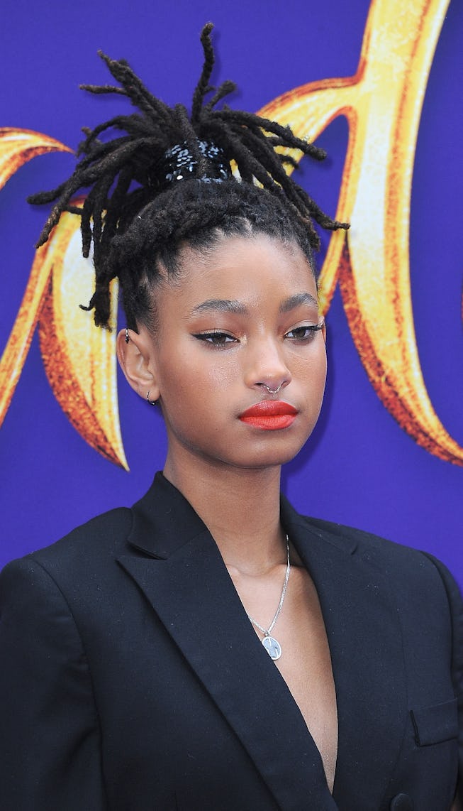 LOS ANGELES, CA - MAY 21: Willow Smith arrives for the Premiere Of Disney