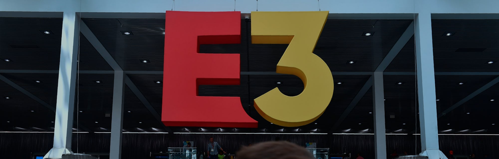 Gaming fans attend the 24th Electronic Expo, or E3 2018 in Los Angeles, California on June 13, 2018,...