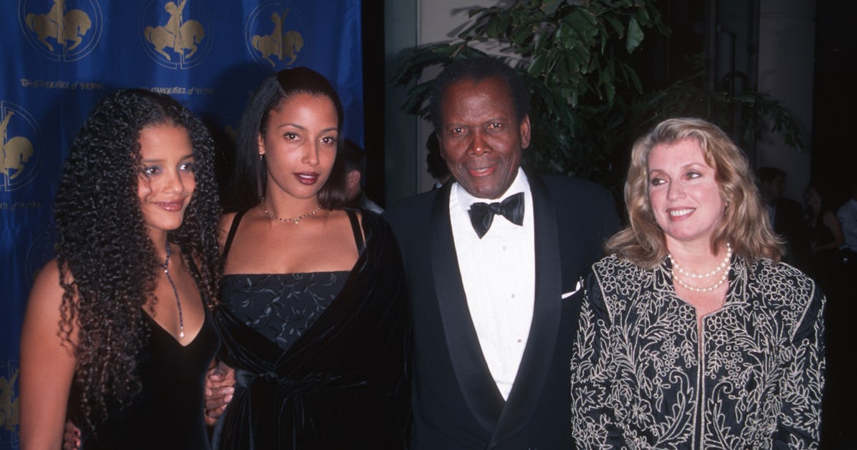 Sidney Poitier's Wife & Children Were So Important To Him