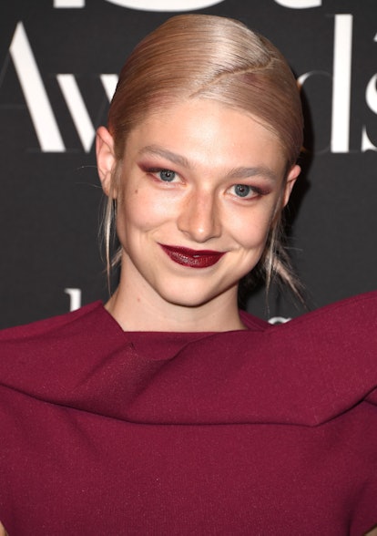 LOS ANGELES, CALIFORNIA - OCTOBER 21: Hunter Schafer arrives at the 2019 InStyle Awards at The Getty...
