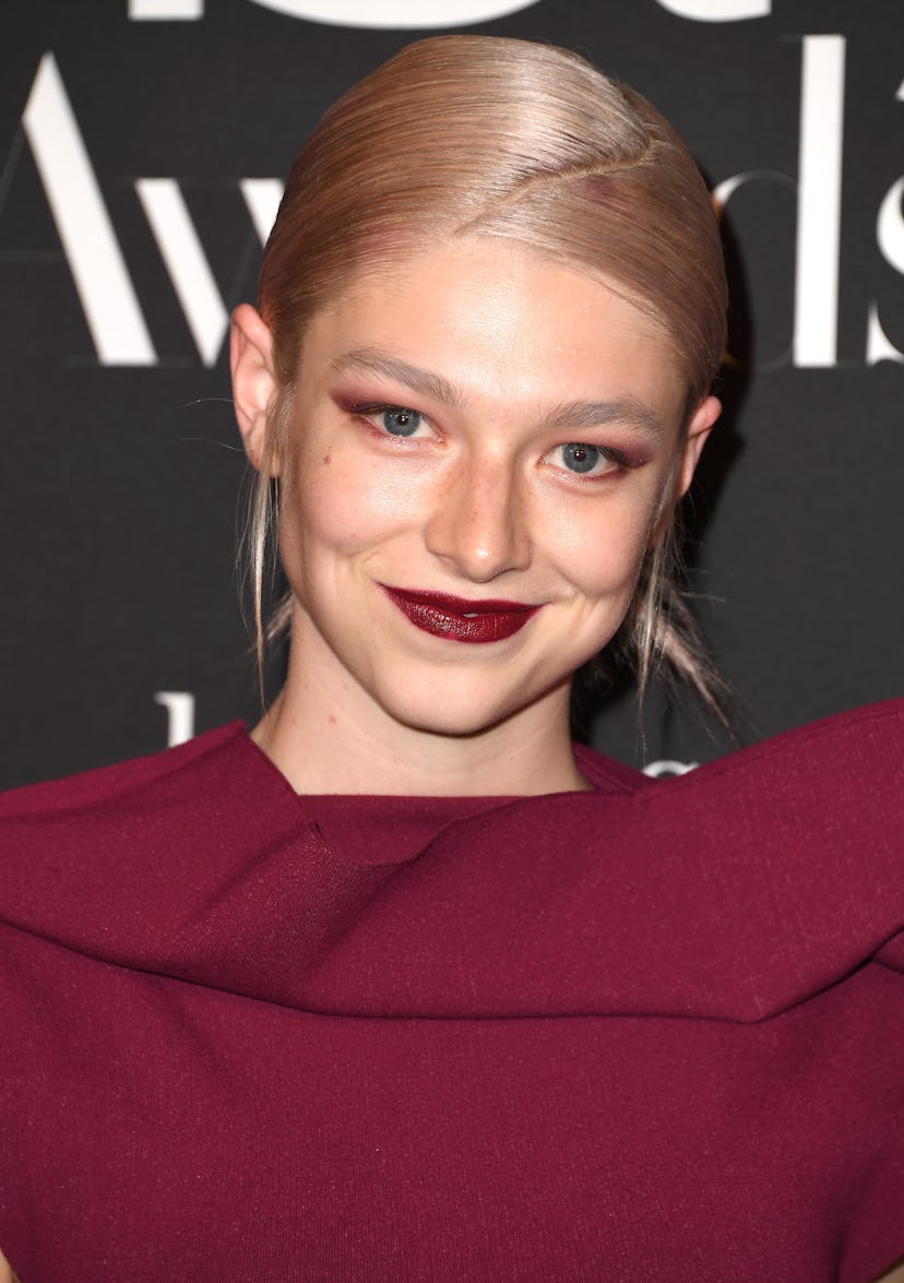 LOS ANGELES, CALIFORNIA - OCTOBER 21: Hunter Schafer arrives at the 2019 InStyle Awards at The Getty...