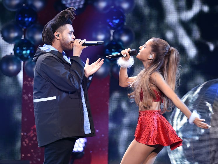 This theory claims The Weeknd's "I Heard You're Married" is about Ariana Grande. 