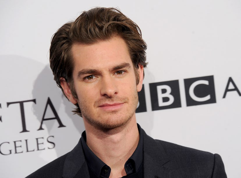 Andrew Garfield revealed he improvised the "I love you guys" line in 'Spider-Man: No Way Home.'