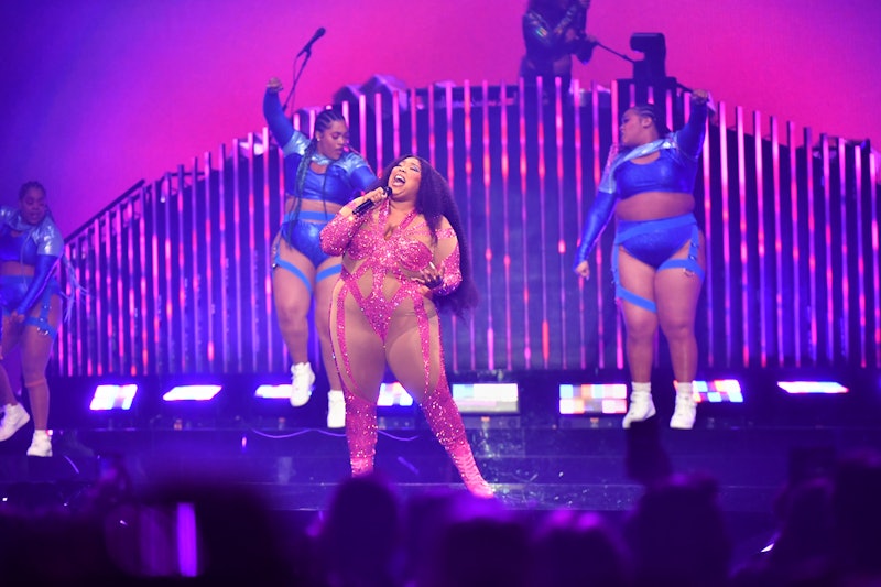 TORONTO, ONTARIO - OCTOBER 07: Lizzo performs during Lizzo: The Special Tour at Scotiabank Arena on ...