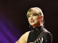NASHVILLE, TENNESSEE - SEPTEMBER 20: NSAI Songwriter-Artist of the Decade honoree, Taylor Swift perf...
