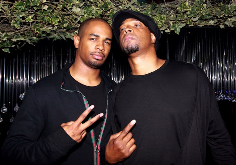 (L-R) Damon Wayans, Jr. and father Damon Wayans attend Tali Gore's birthday party at Greenhouse on J...
