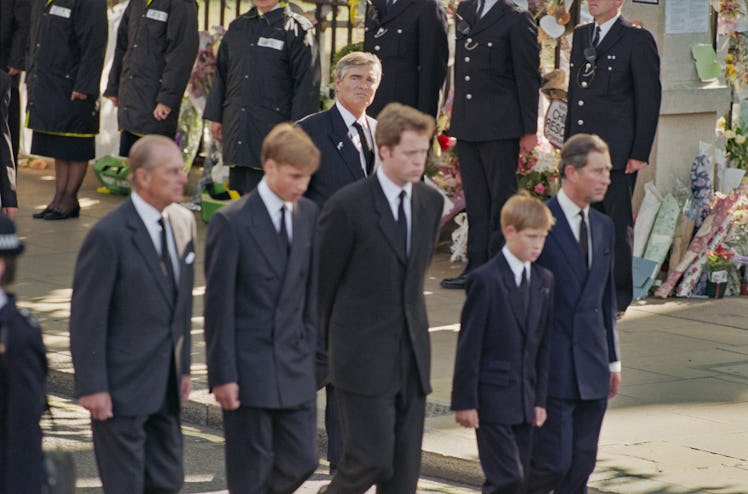 British Royals Prince Philip, Duke of Edinburgh, Prince William, Charles Spencer, 9th Earl Spencer, ...