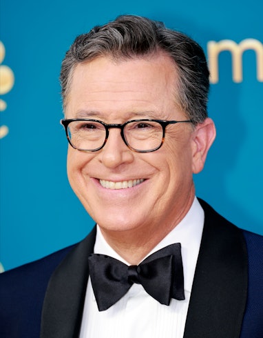 LOS ANGELES, CA - September 12, 2022 - Stephen Colbert arriving at the 74th Primetime Emmy Awards at...