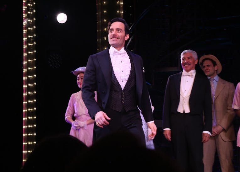 NEW YORK, NEW YORK - APRIL 24: Ramin Karimloo as "Nicky Arnstein" during the opening night curtain c...