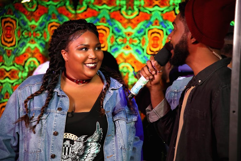 Lizzo and Myke Wright were friends before they started dating.