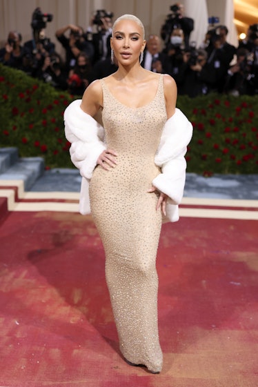 Kim Kardashian wears Marilyn Monroe's dress as part of Kim Kardashian's style evolution