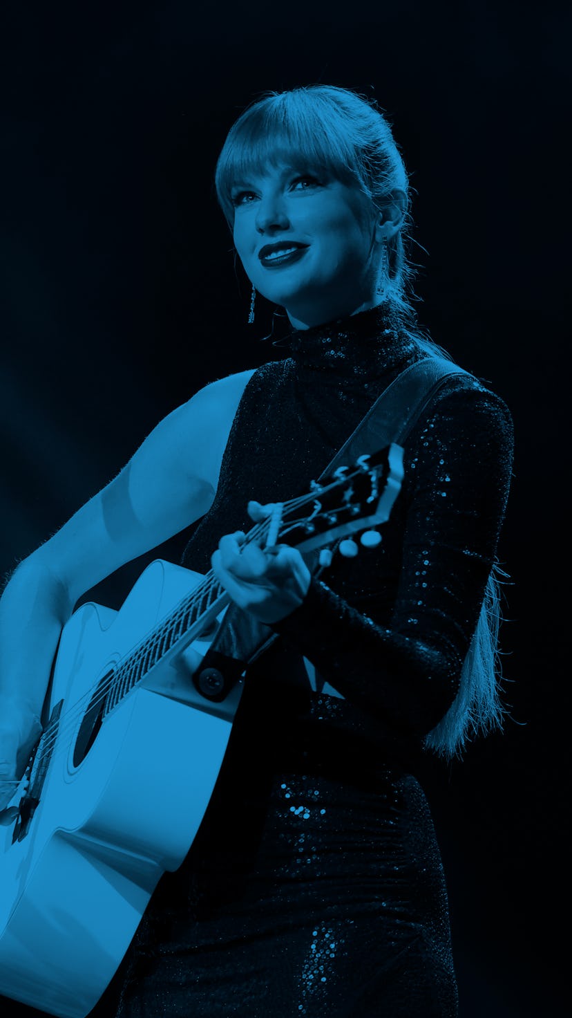 NASHVILLE, TENNESSEE - SEPTEMBER 20: NSAI Songwriter-Artist of the Decade honoree, Taylor Swift perf...