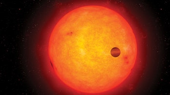 Planet orbiting a star making it easy to discover.